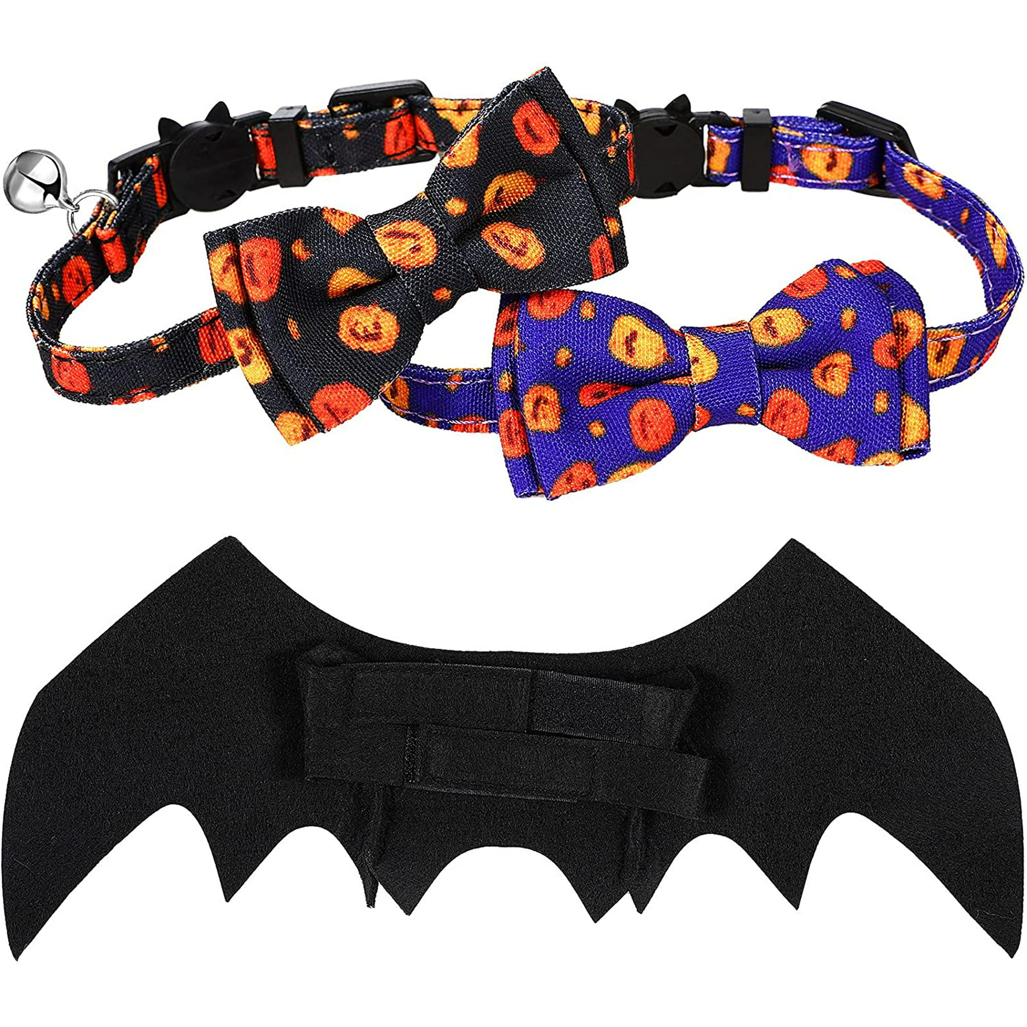New Style Halloween Pet Puppy Dog Cat Neck Ties Removable Adjustable Dog Bowties